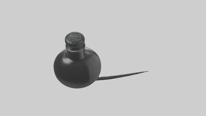 3D model Ink Bottle model VR / AR / low-poly