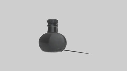 3D model Ink Bottle model VR / AR / low-poly