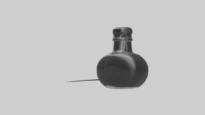 3D model Ink Bottle model VR / AR / low-poly