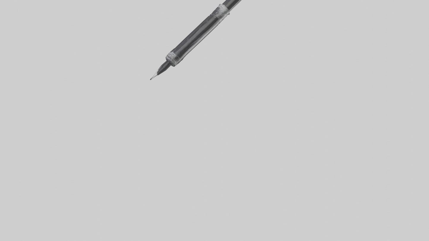 3D model Ink Pen model VR / AR / low-poly