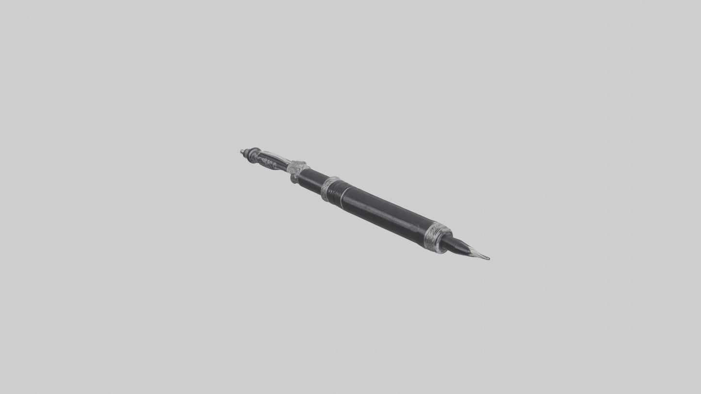 3D model Ink Pen model VR / AR / low-poly