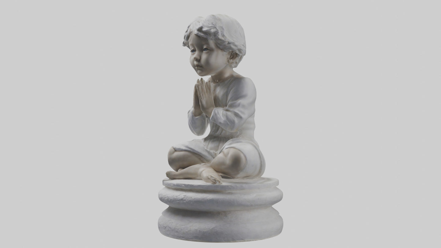 3D model Innocence statue model VR / AR / low-poly