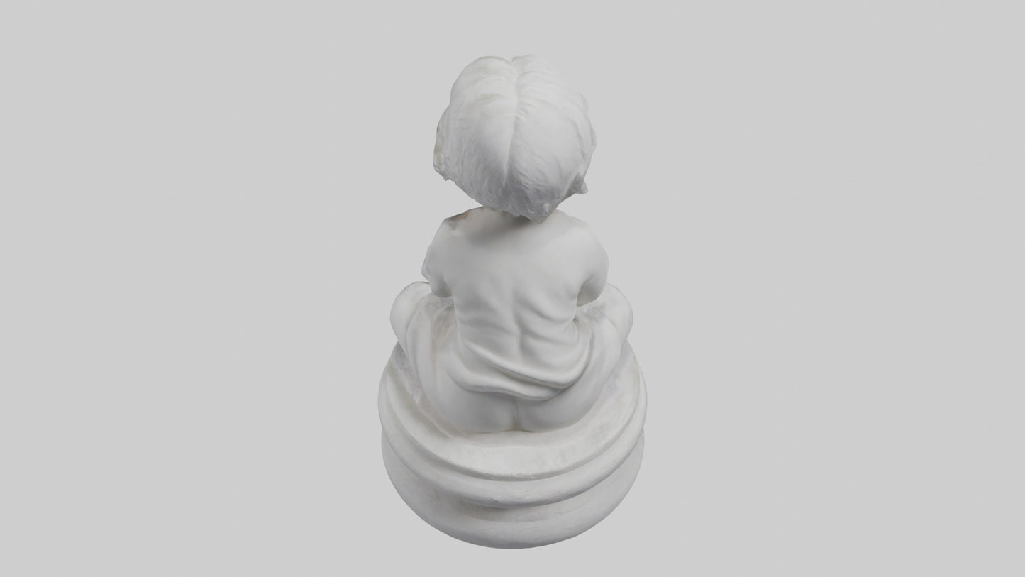 3D model Innocence statue model VR / AR / low-poly