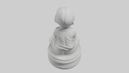 3D model Innocence statue model VR / AR / low-poly