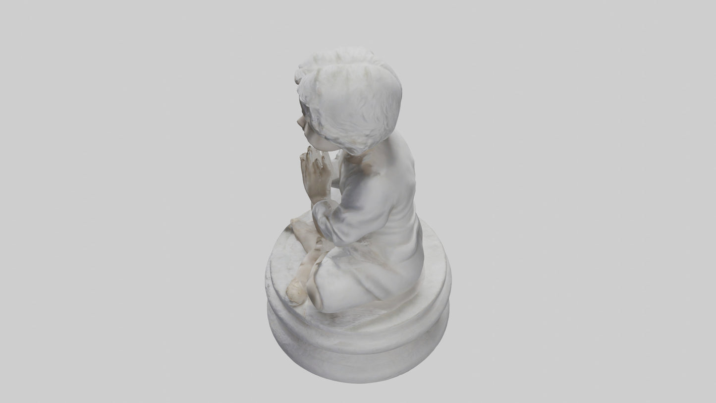 3D model Innocence statue model VR / AR / low-poly