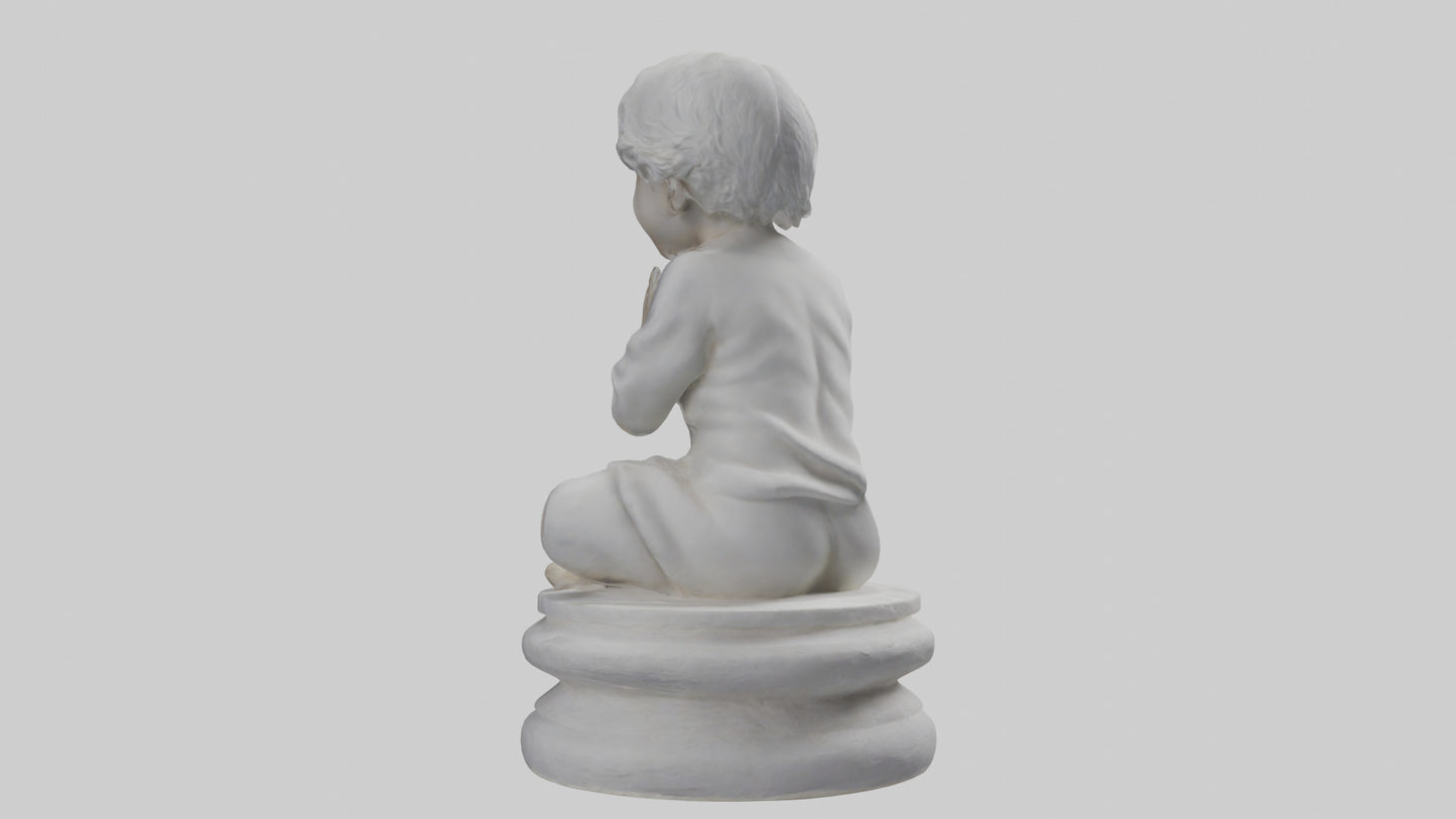3D model Innocence statue model VR / AR / low-poly