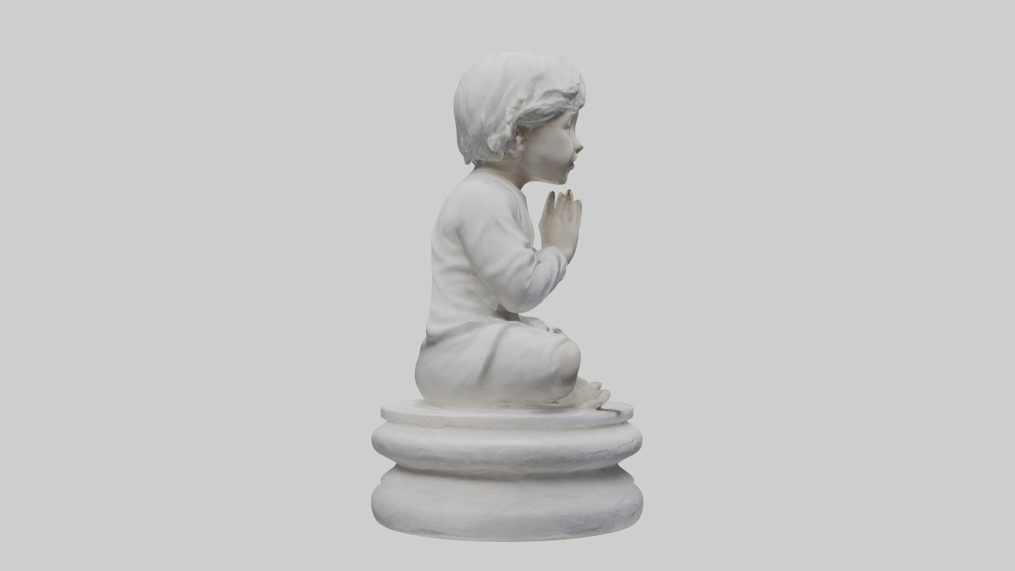 3D model Innocence statue model VR / AR / low-poly