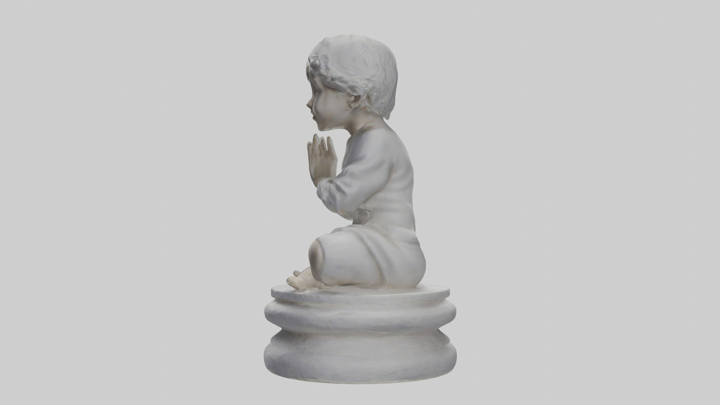 3D model Innocence statue model VR / AR / low-poly