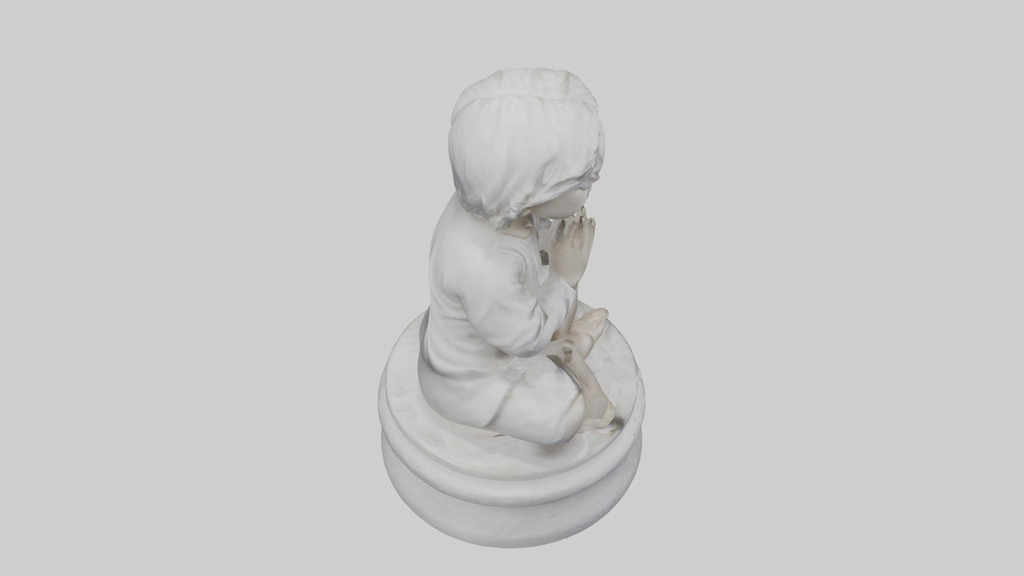 3D model Innocence statue model VR / AR / low-poly