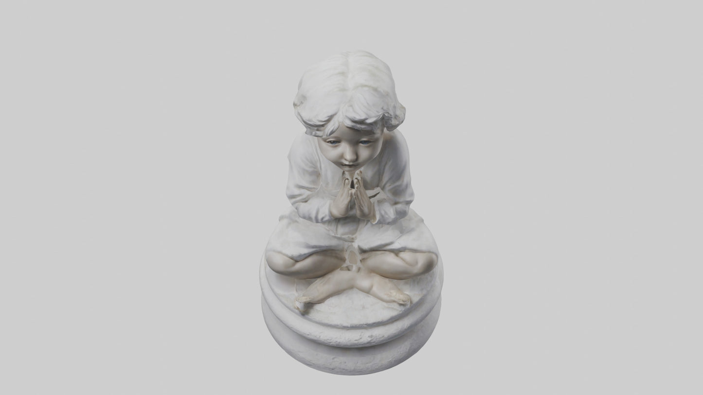 3D model Innocence statue model VR / AR / low-poly