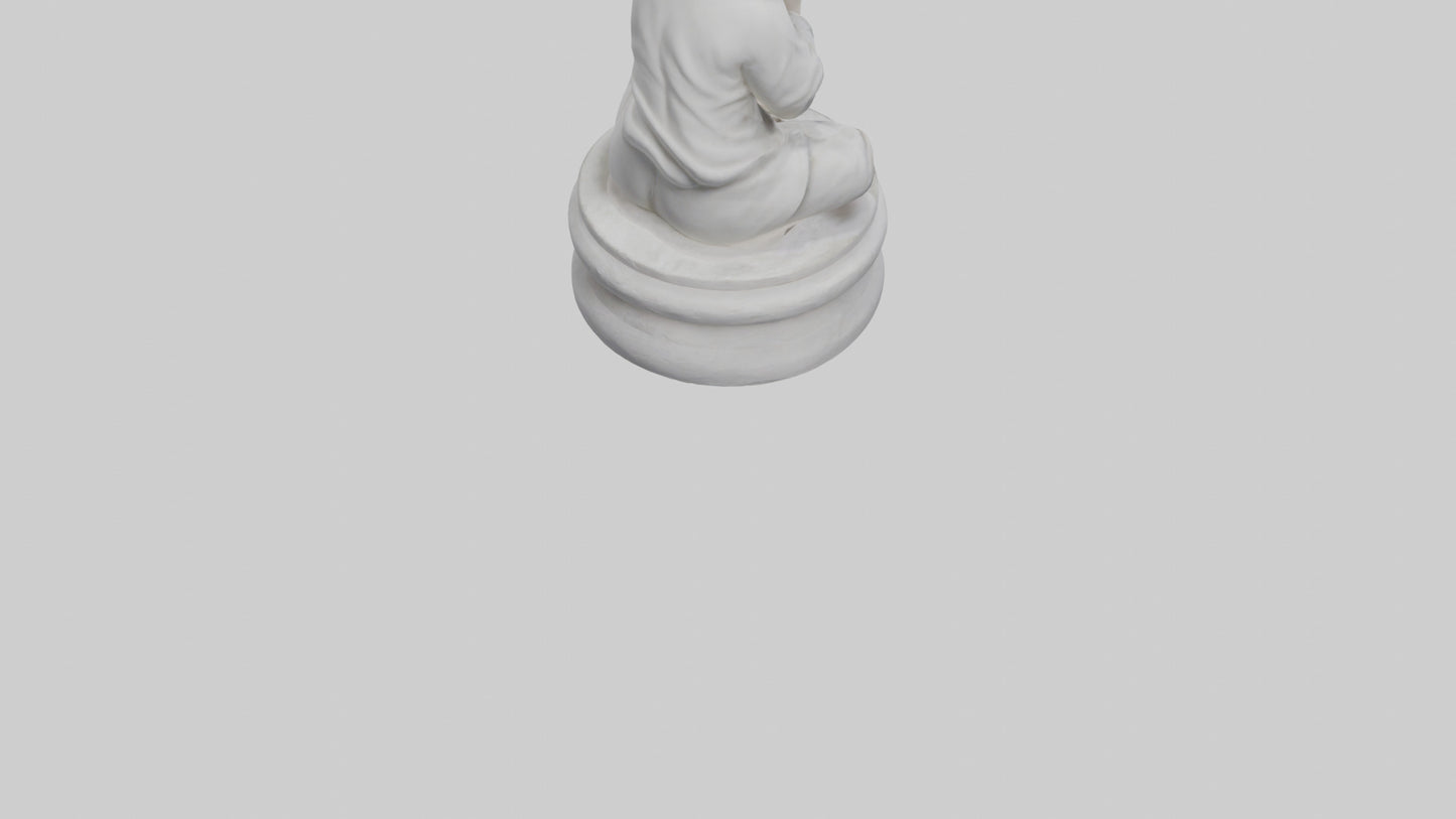 3D model Innocence statue model VR / AR / low-poly