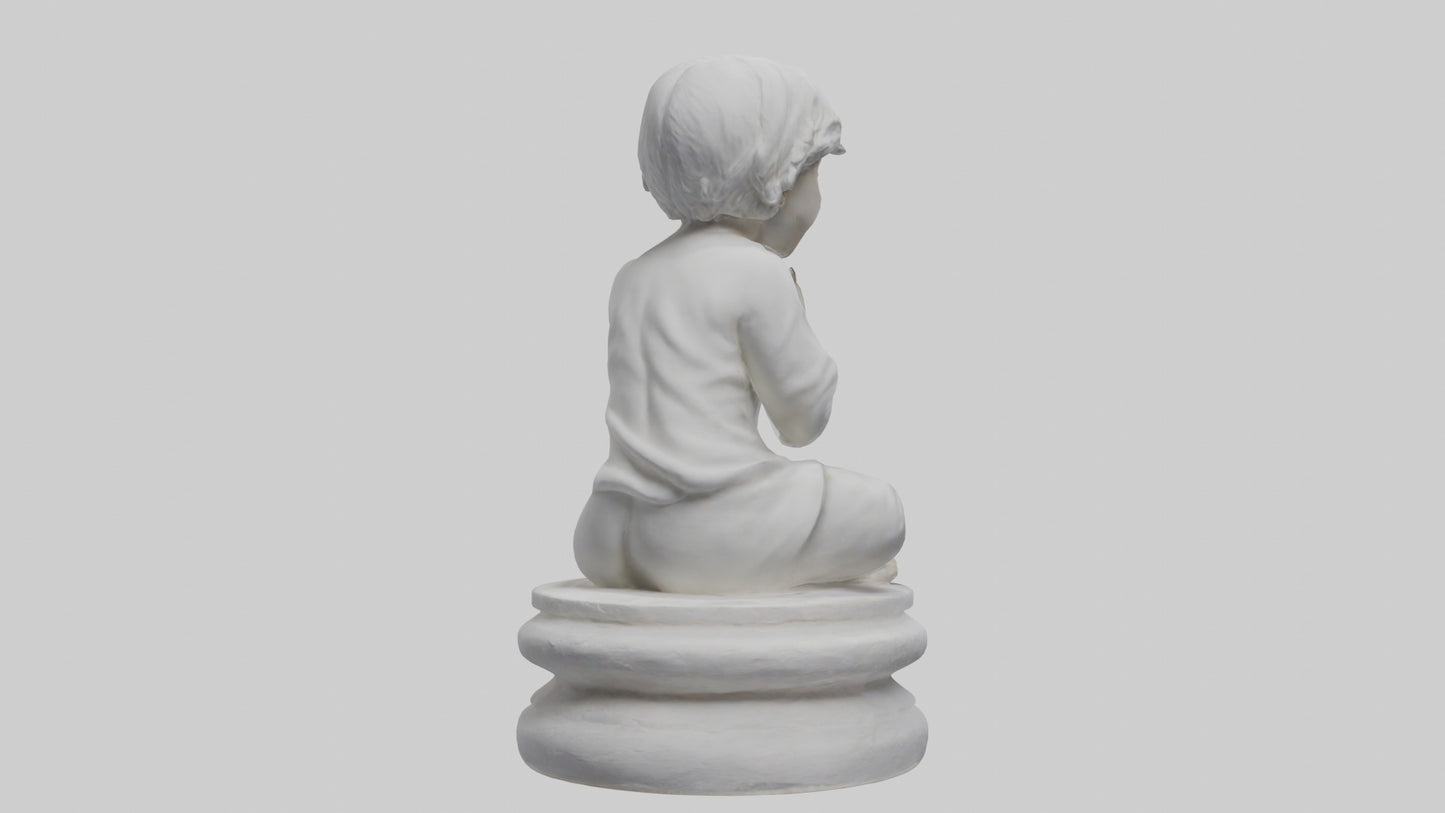 3D model Innocence statue model VR / AR / low-poly