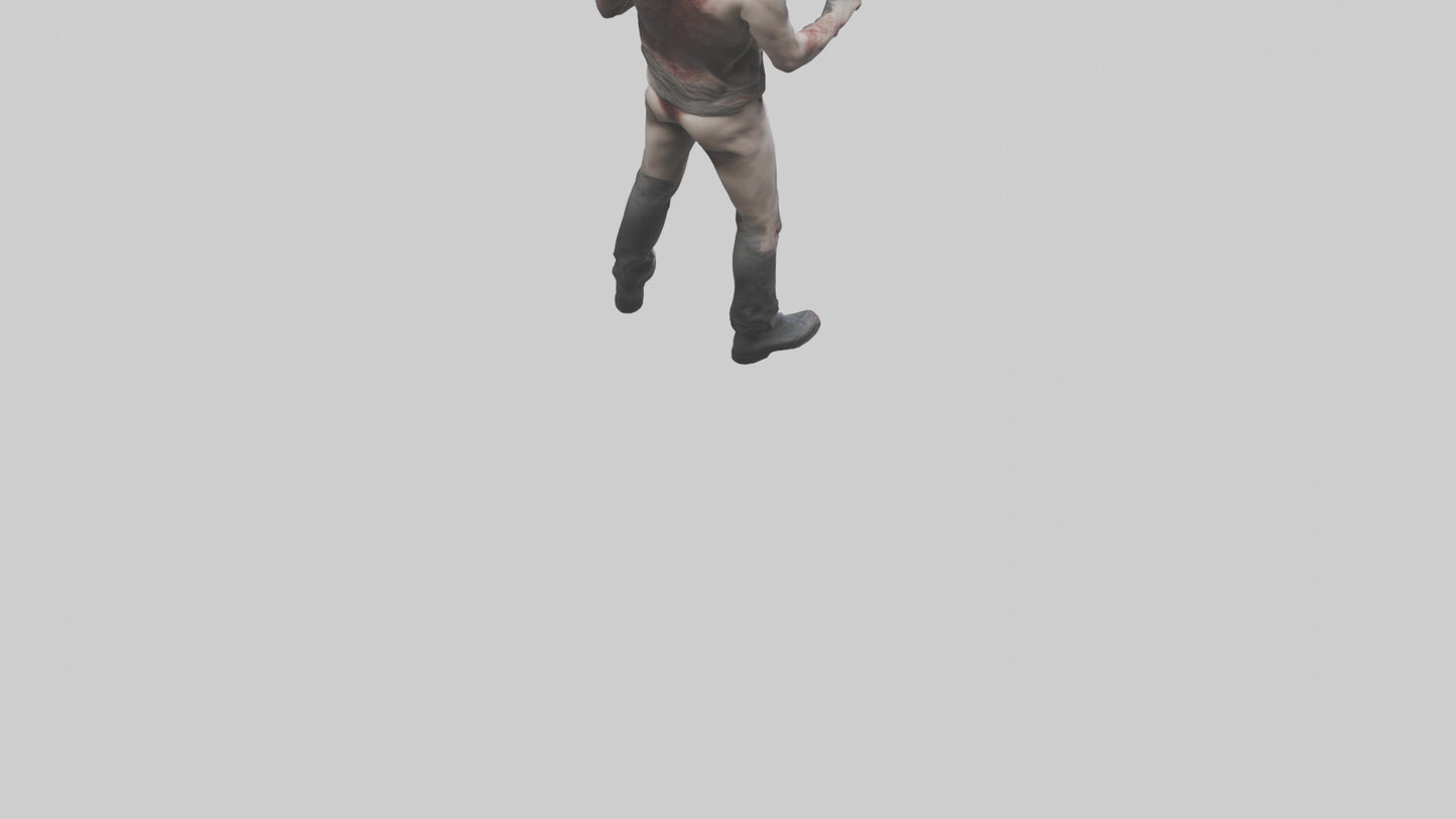 3D model Insane killer model VR / AR / low-poly