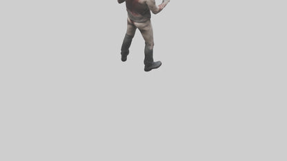 3D model Insane killer model VR / AR / low-poly