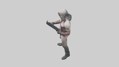 3D model Insane killer model VR / AR / low-poly
