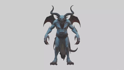 3D model Insidious demon model VR / AR / low-poly