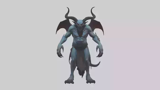 3D model Insidious demon model VR / AR / low-poly