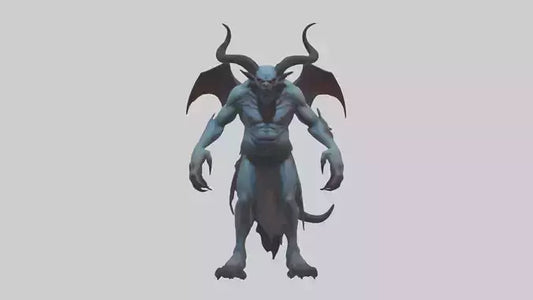 3D model Insidious demon model VR / AR / low-poly