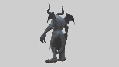 3D model Insidious demon model VR / AR / low-poly