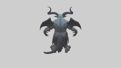 3D model Insidious demon model VR / AR / low-poly