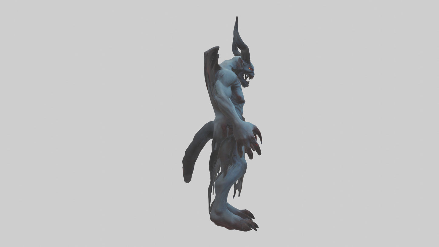 3D model Insidious demon model VR / AR / low-poly