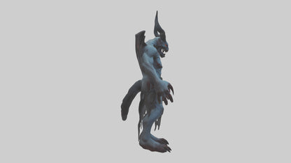 3D model Insidious demon model VR / AR / low-poly