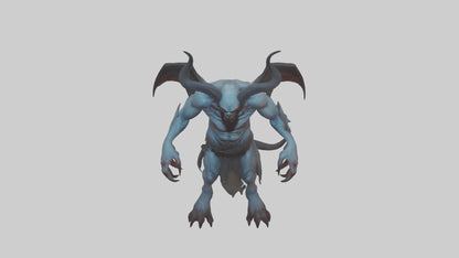 3D model Insidious demon model VR / AR / low-poly