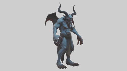 3D model Insidious demon model VR / AR / low-poly