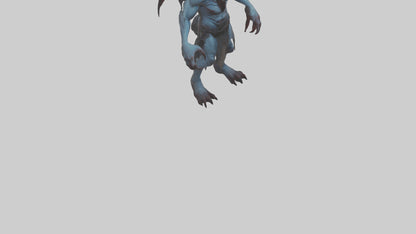 3D model Insidious demon model VR / AR / low-poly