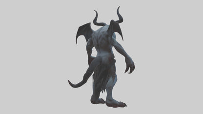 3D model Insidious demon model VR / AR / low-poly