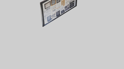 Inspirational Quote Wall VR / AR / low-poly