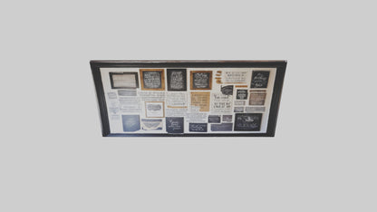 Inspirational Quote Wall VR / AR / low-poly