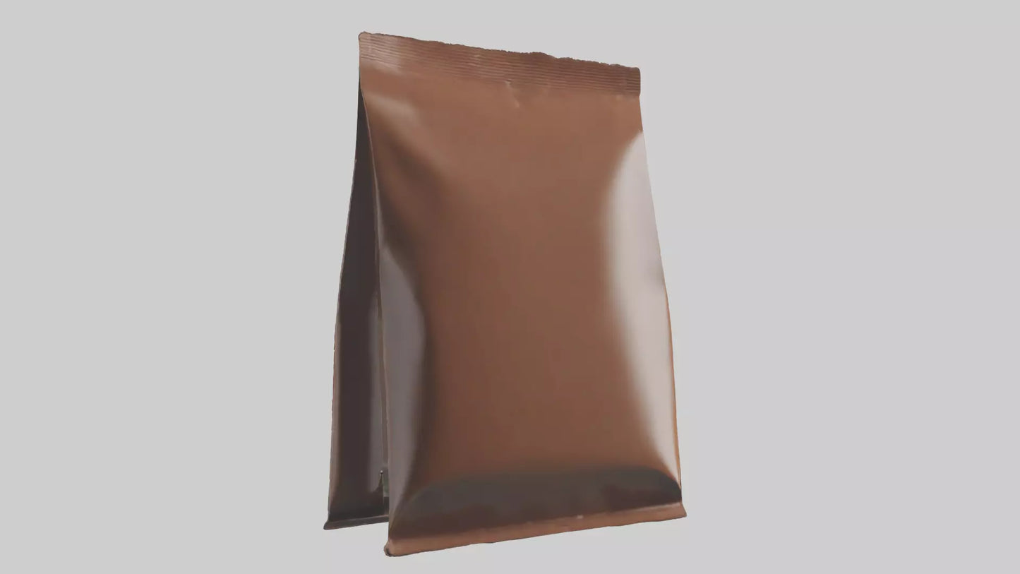 Instant Coffee Pack model VR / AR / low-poly
