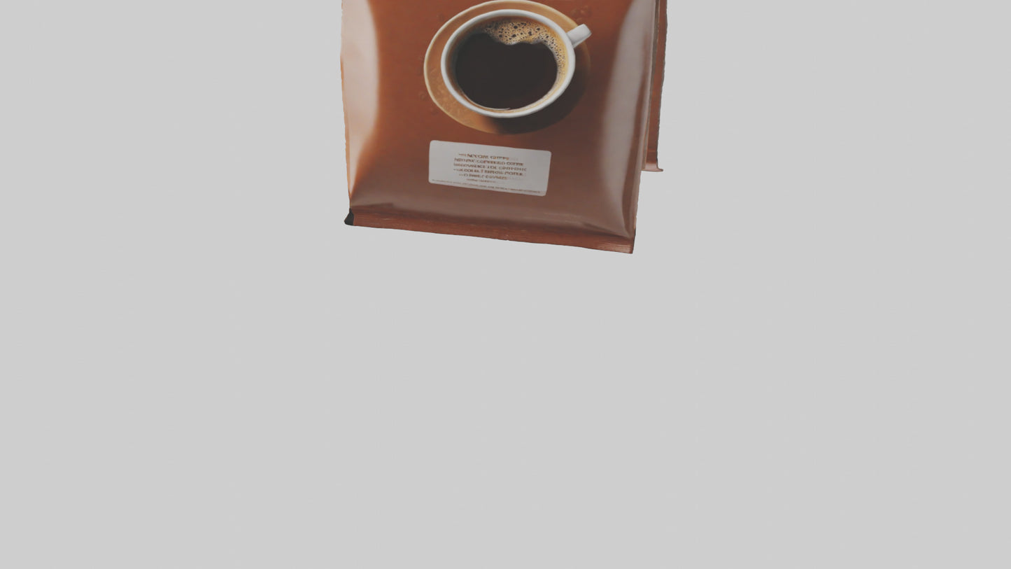 Instant Coffee Pack model VR / AR / low-poly