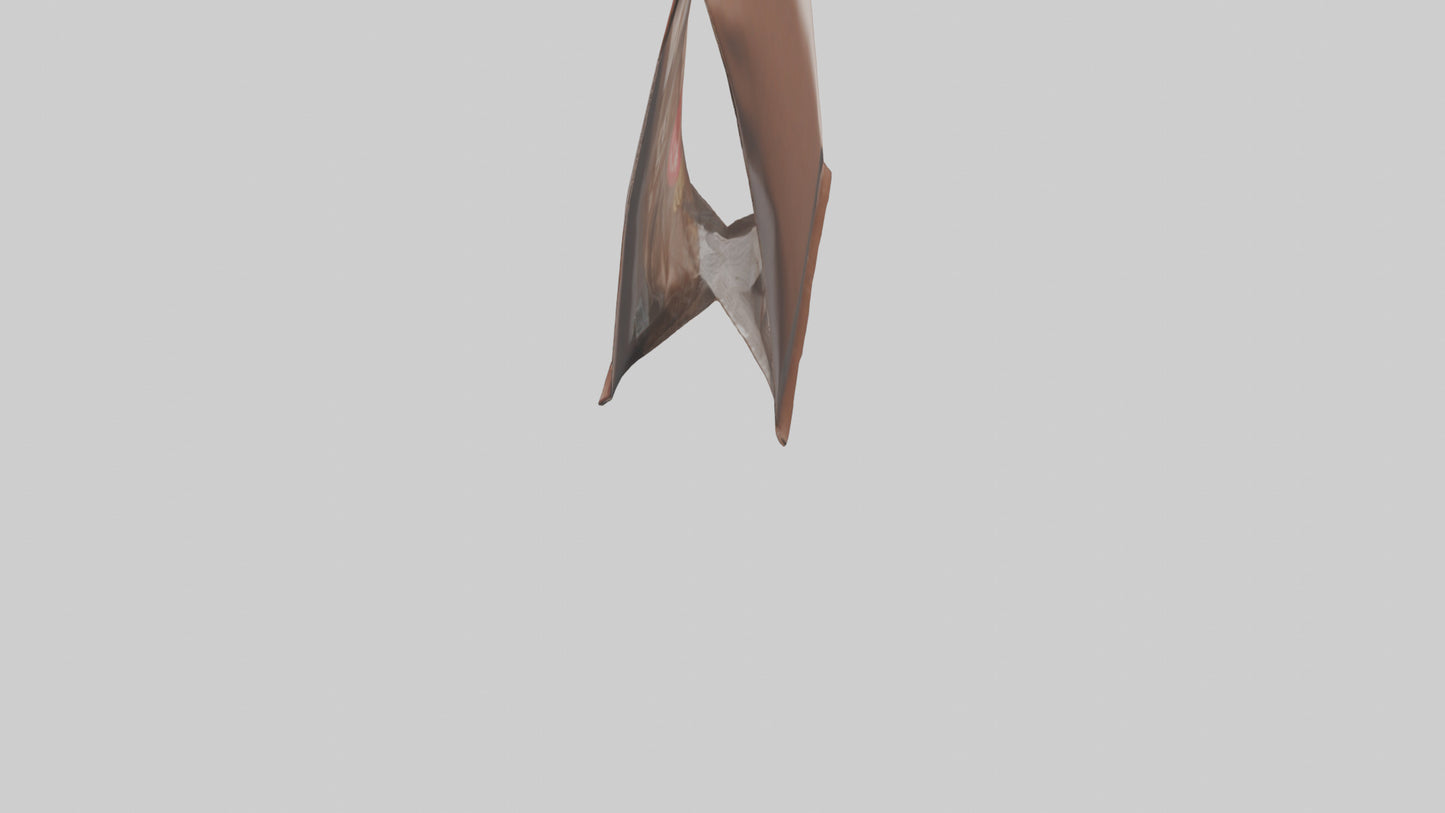 Instant Coffee Pack model VR / AR / low-poly