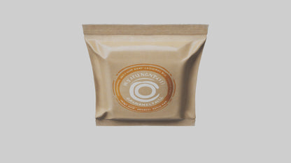 Instant Oatmeal Pack model VR / AR / low-poly