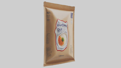 Instant Rice Pack model VR / AR / low-poly