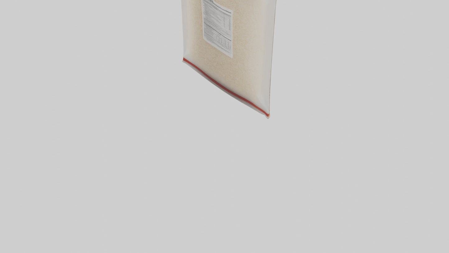 Instant Rice Pack model VR / AR / low-poly