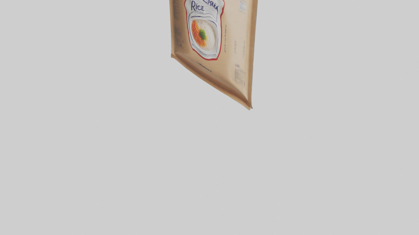 Instant Rice Pack model VR / AR / low-poly