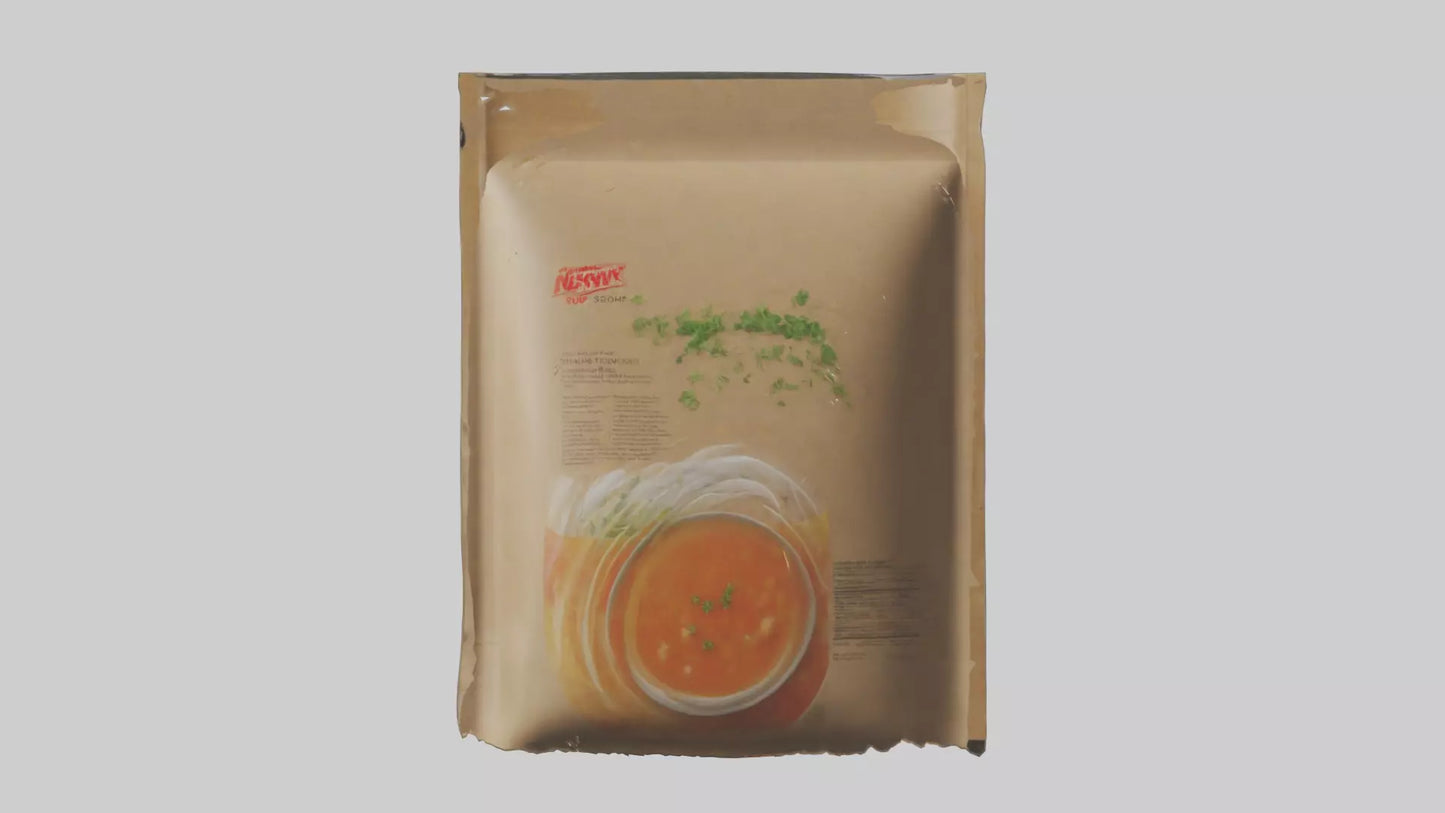 Instant Soup Pack model VR / AR / low-poly