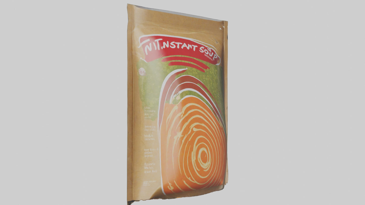 Instant Soup Pack model VR / AR / low-poly