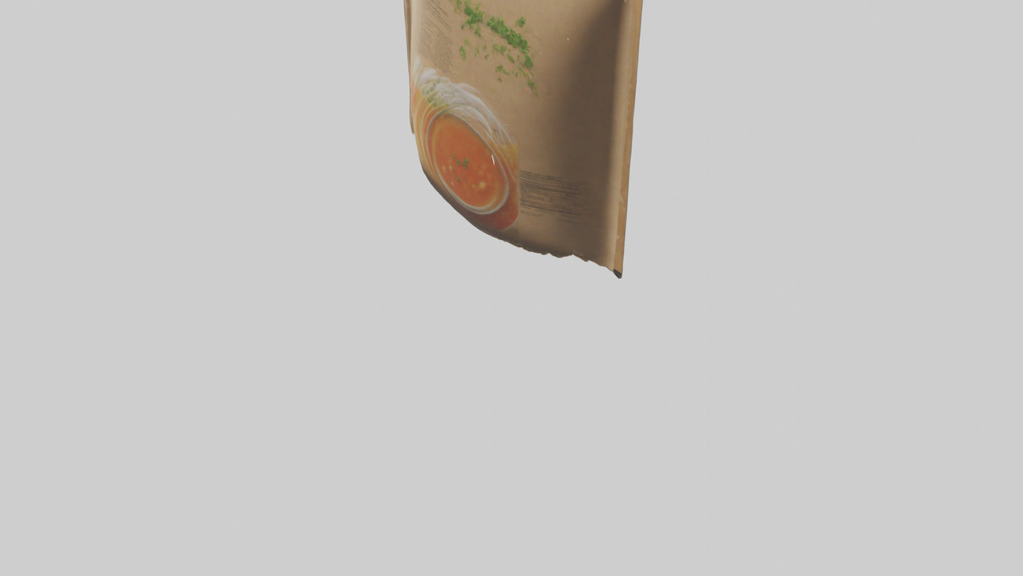 Instant Soup Pack model VR / AR / low-poly