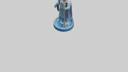 Intergalactic King statue model VR / AR / low-poly
