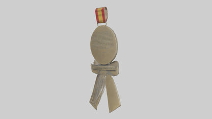 International Humanitarian Medal model VR / AR / low-poly