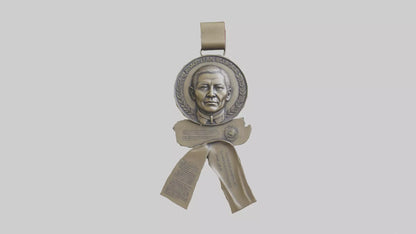 International Humanitarian Medal model VR / AR / low-poly