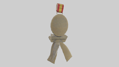 International Humanitarian Medal model VR / AR / low-poly