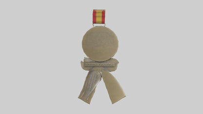 International Humanitarian Medal model VR / AR / low-poly