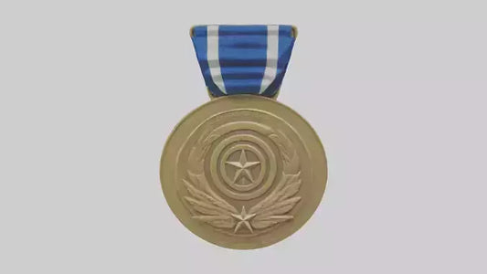 International Service Medal model VR / AR / low-poly