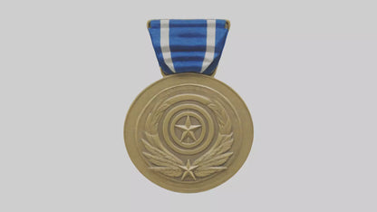 International Service Medal model VR / AR / low-poly