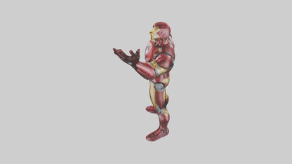 Iron Man statue model VR / AR / low-poly